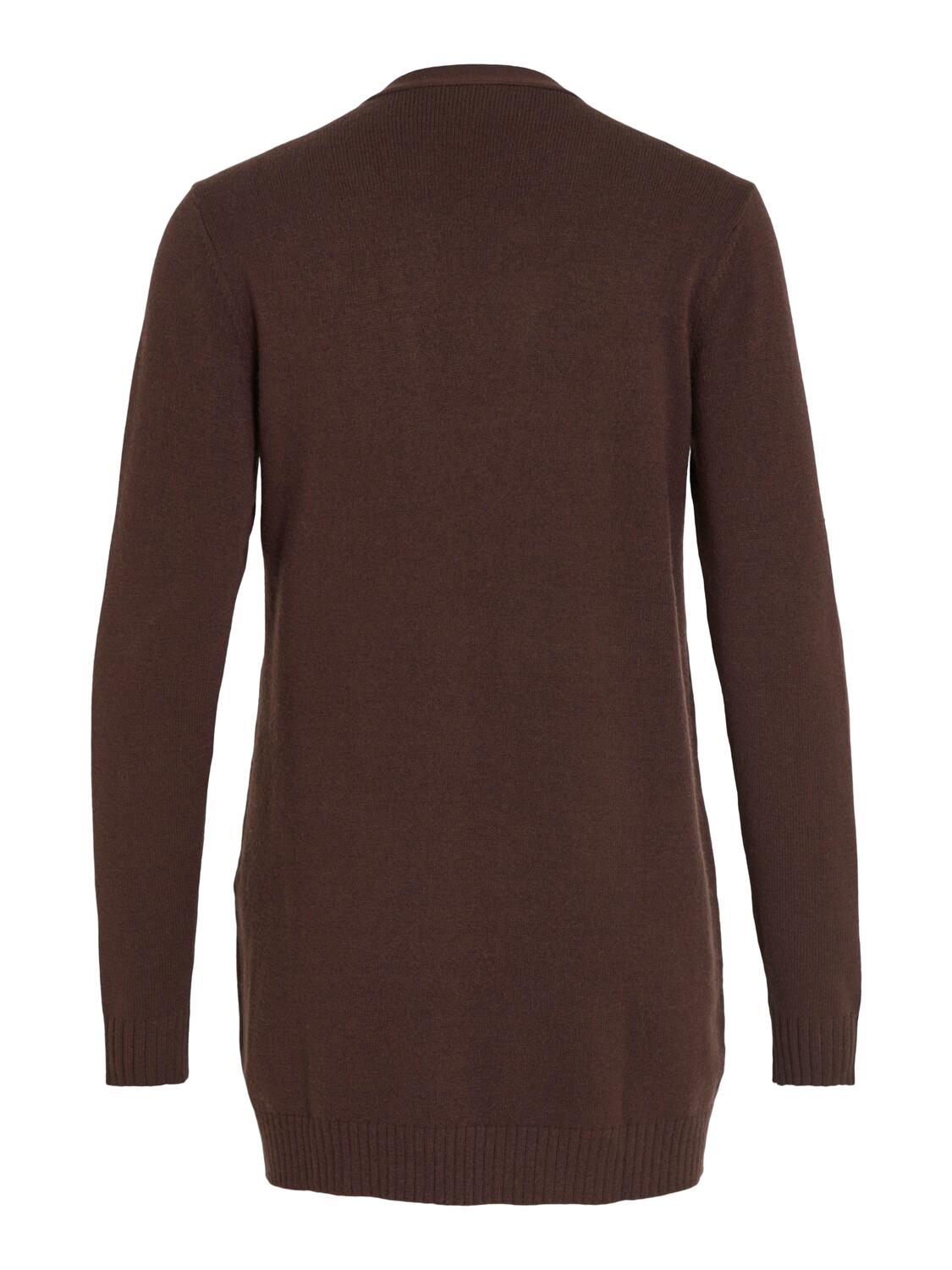 Viril strik cardigan - Coffee Bean