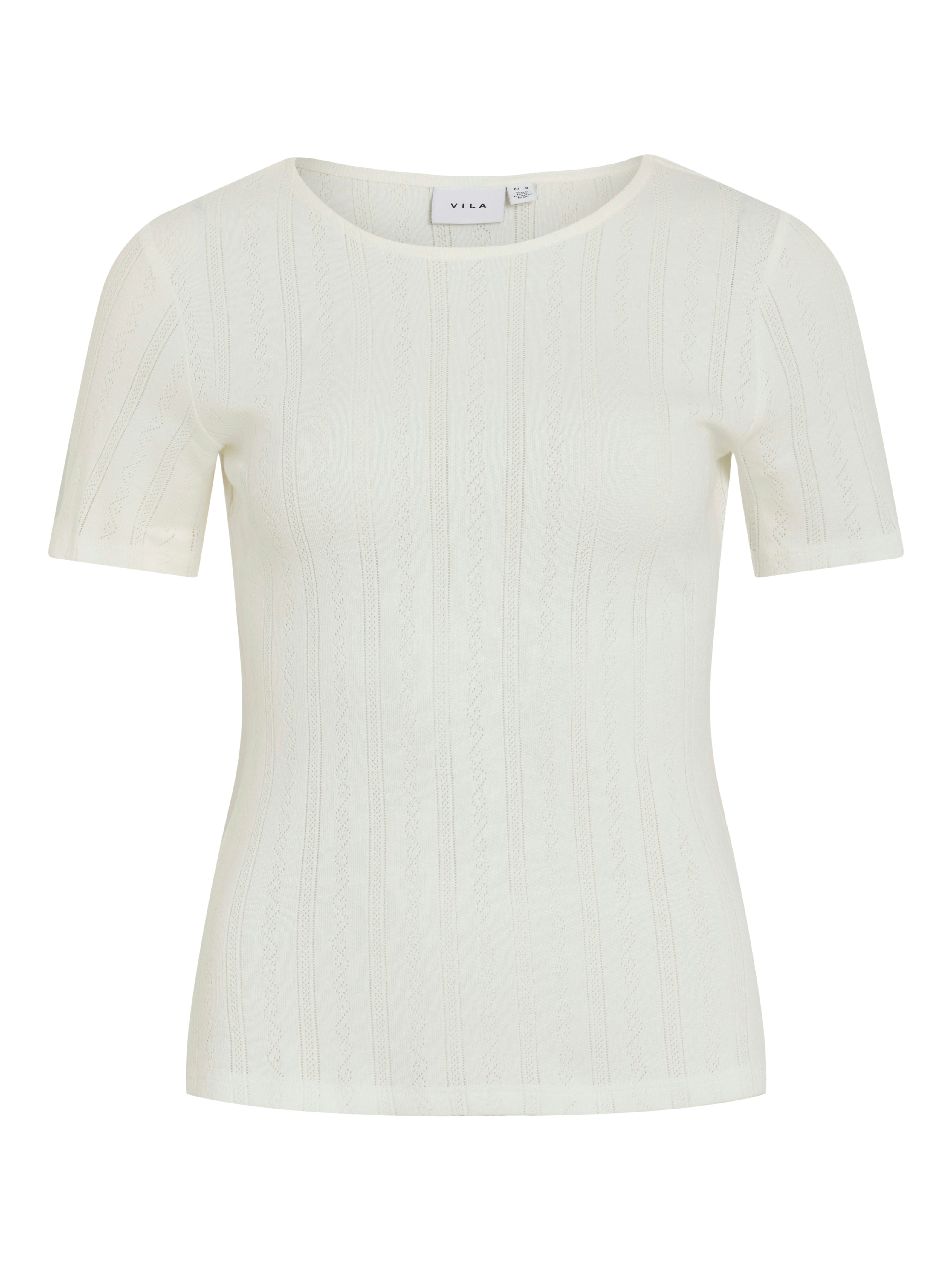 Vikassie Pointelle t-shirt - Snow White