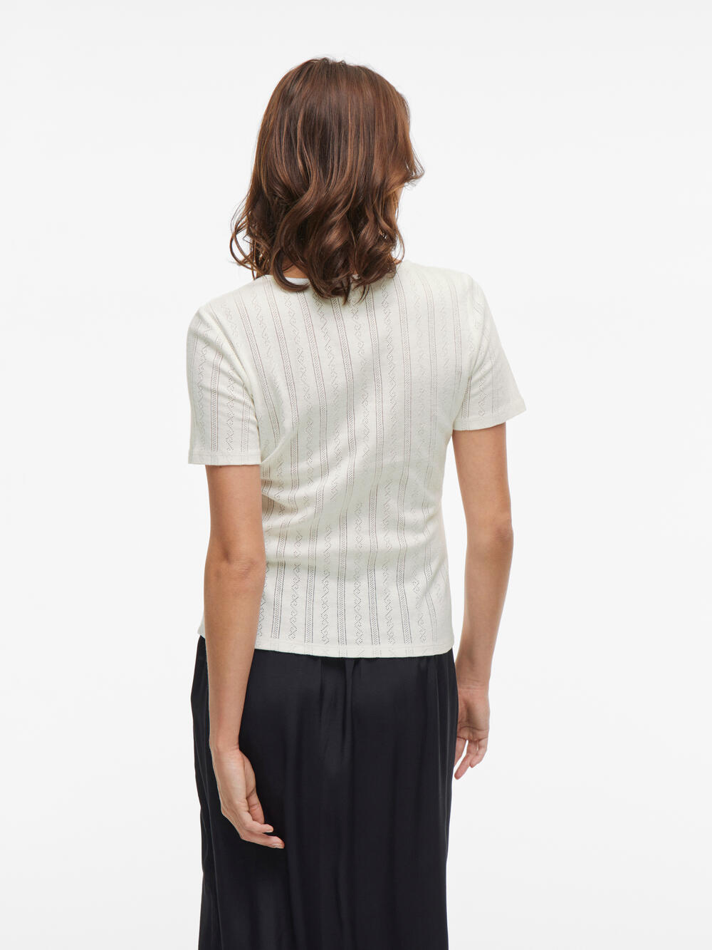 Vikassie Pointelle t-shirt - Snow White