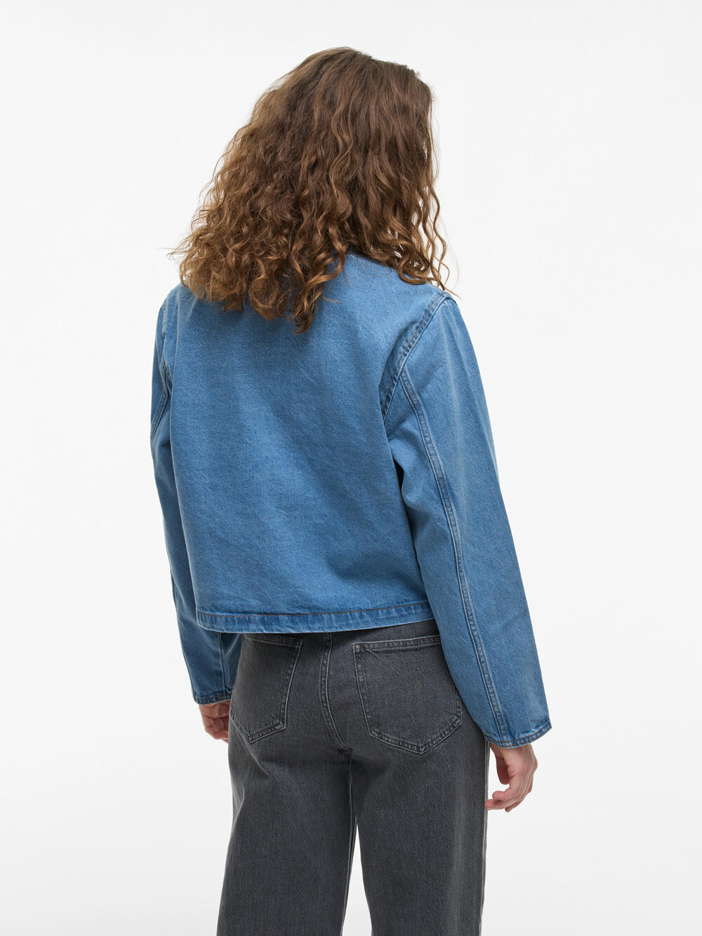 Vireba denimjakke - Light Blue Denim