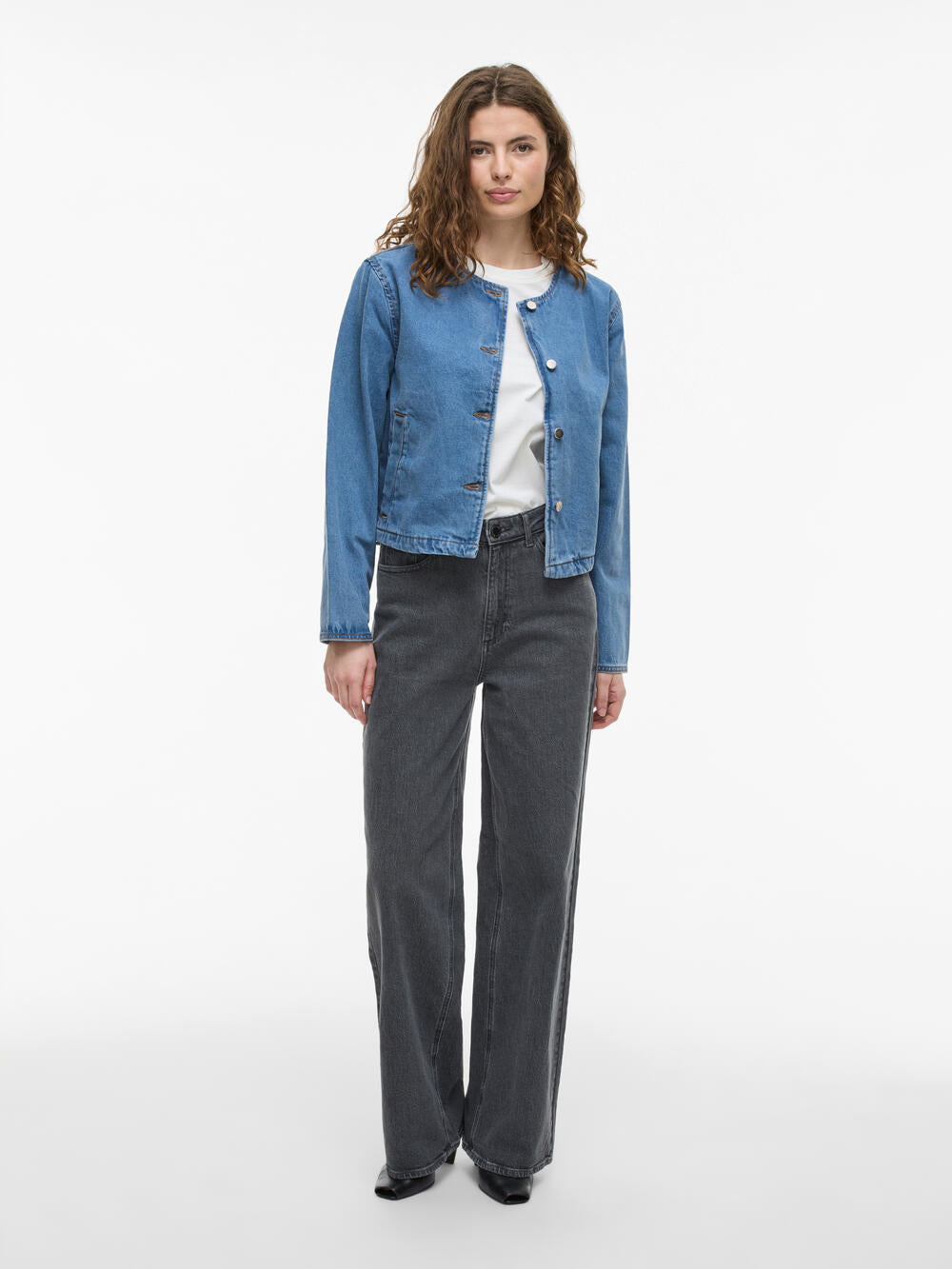 Vireba denimjakke - Light Blue Denim