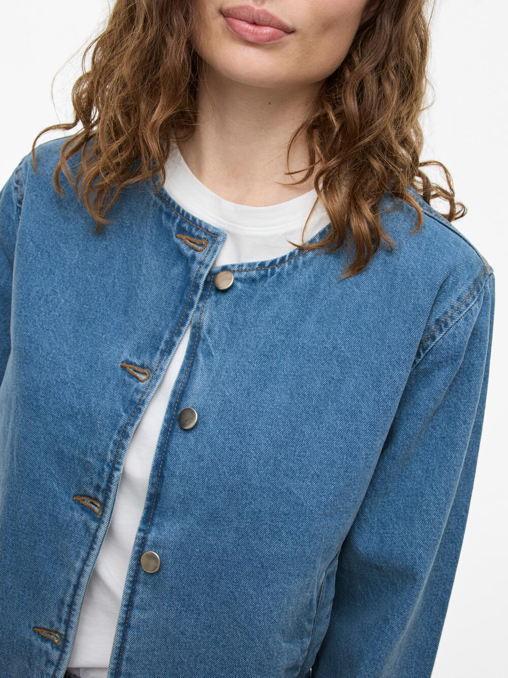 Vireba denimjakke - Light Blue Denim