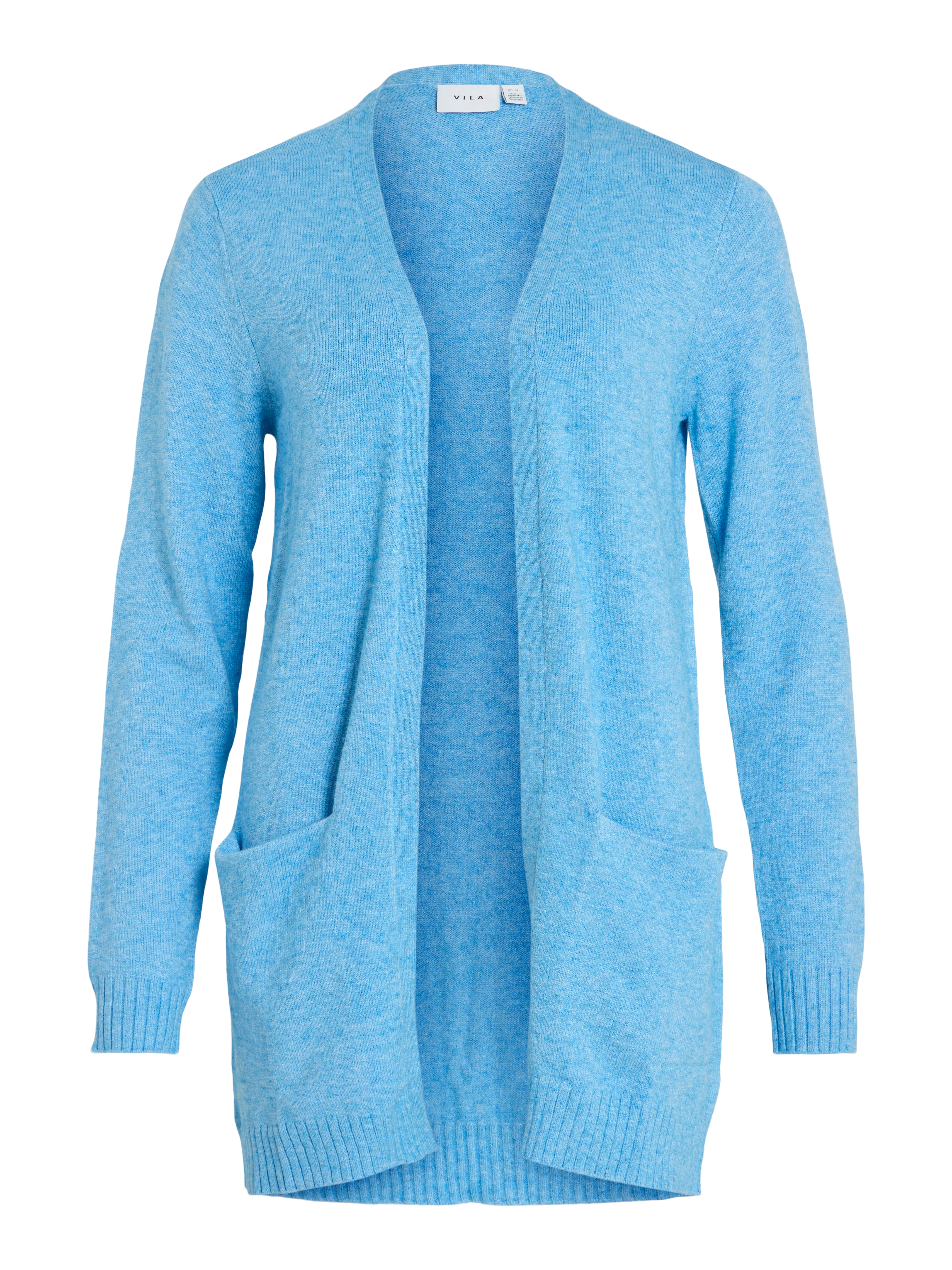 Viril Open Knit cardigan - Blissful Blue