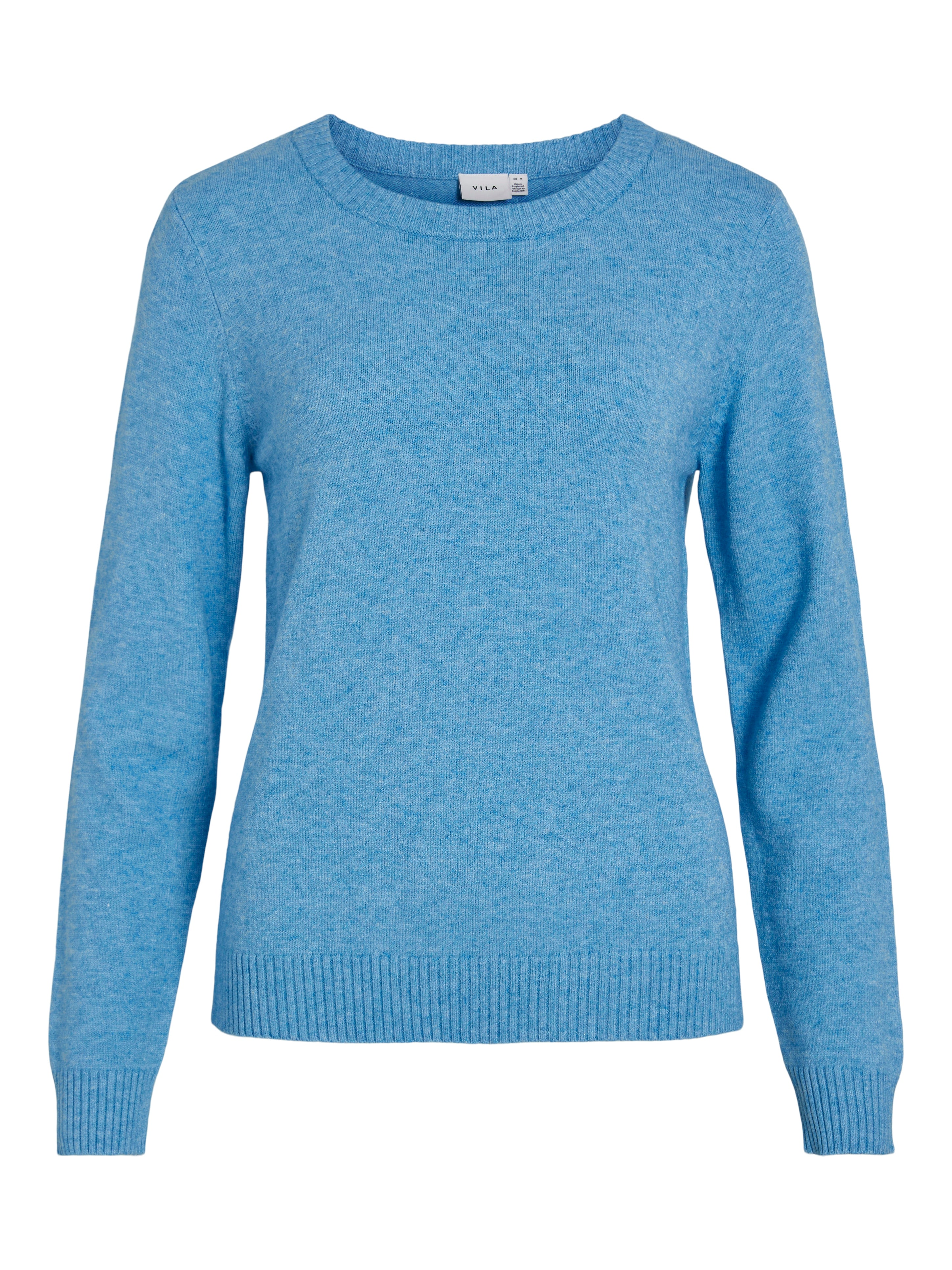 Viril O-Neck striktrøje - Blissful Blue
