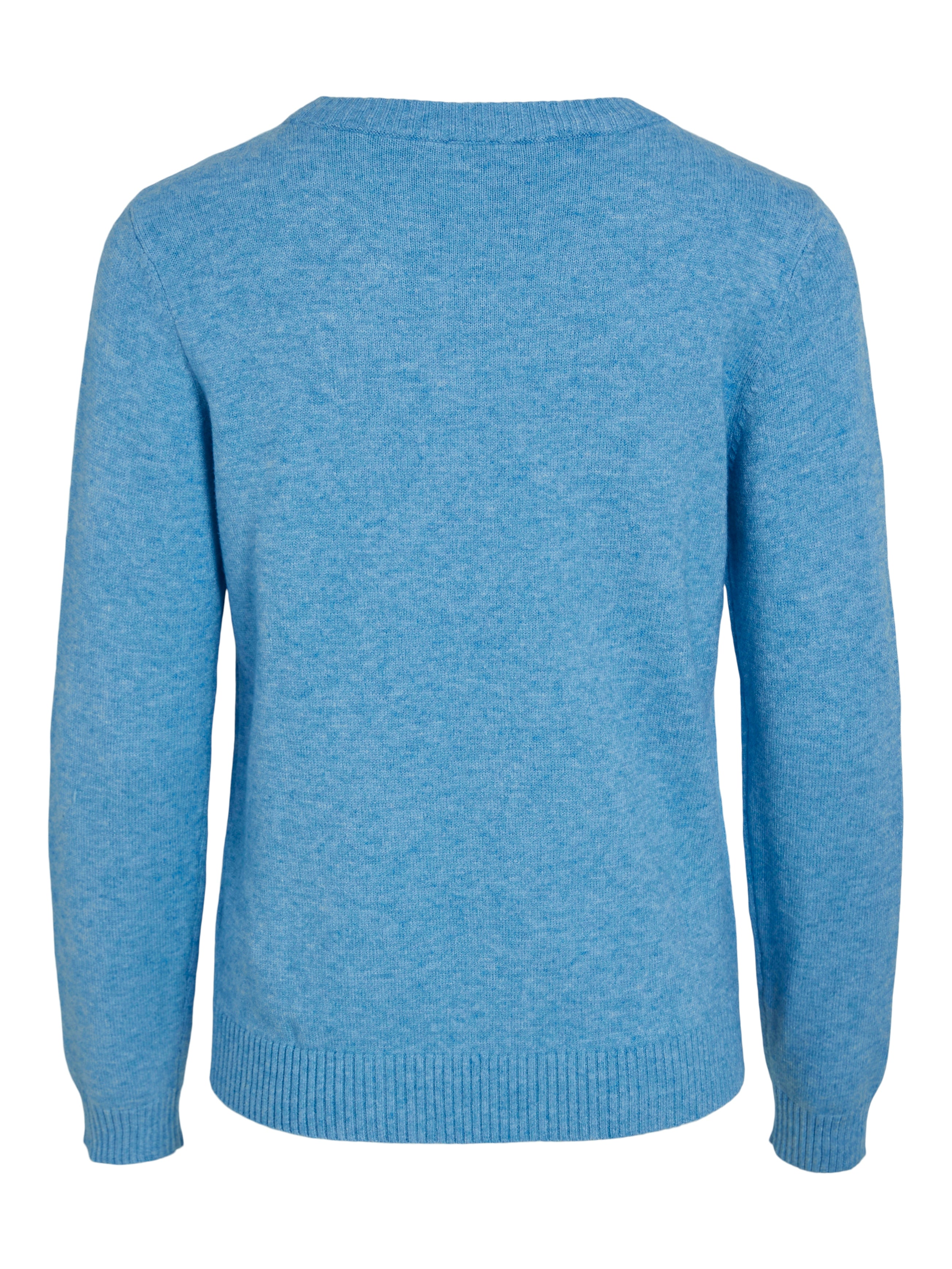 Viril O-Neck striktrøje - Blissful Blue