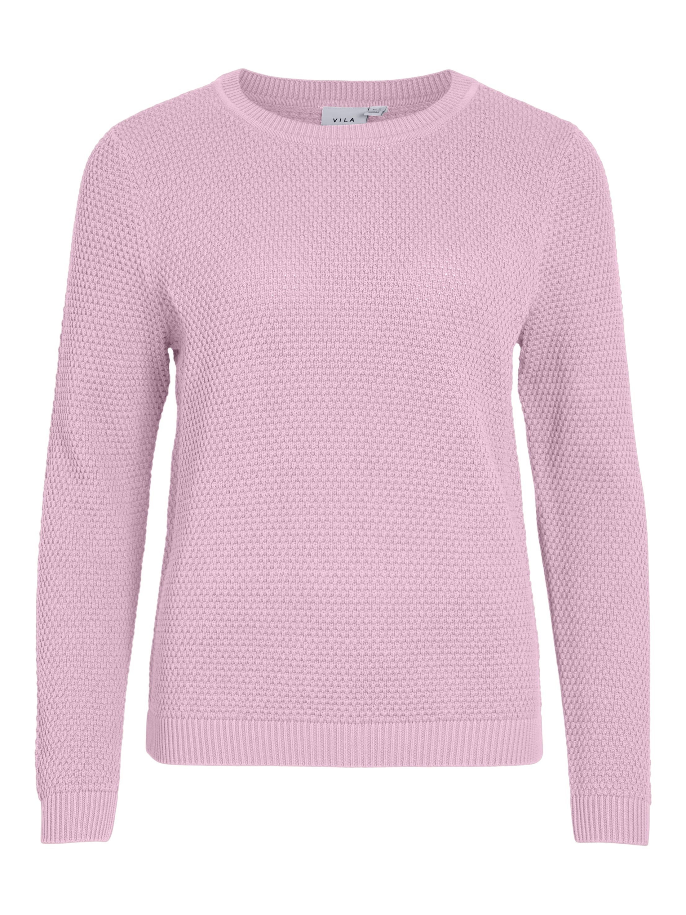 Vidalo o-neck striktrøje - Winsome Orchid