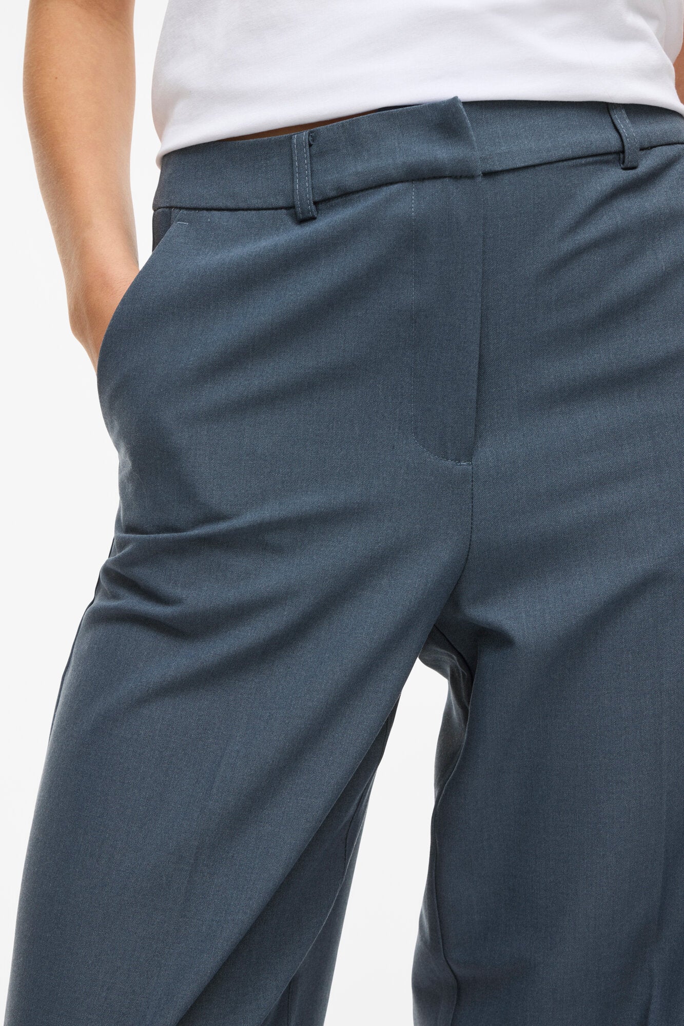 Visiffe Straight bukser -  Vintage indigo