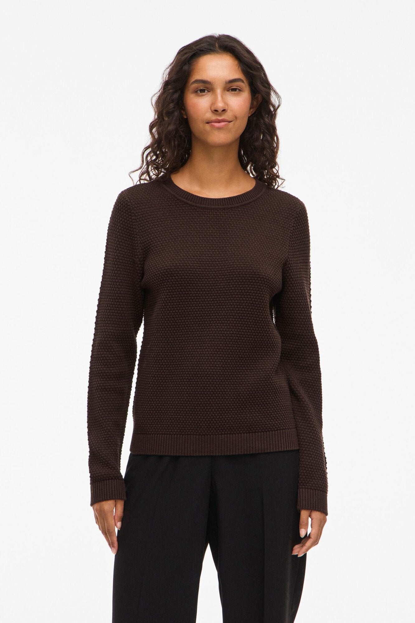 Vidalo striktrøje - Coffee Bean