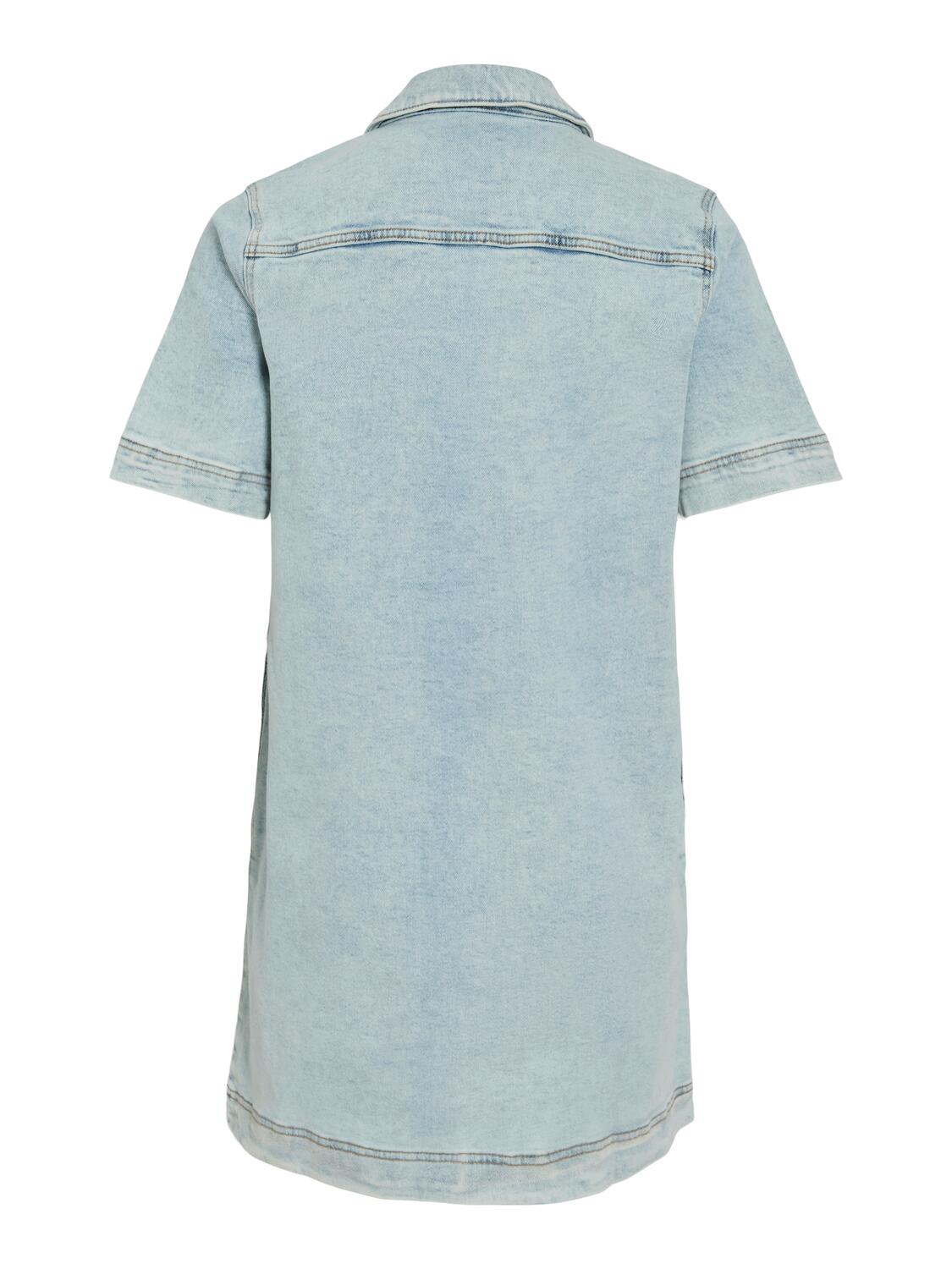 Visol denimkjole - Light Blue Denim