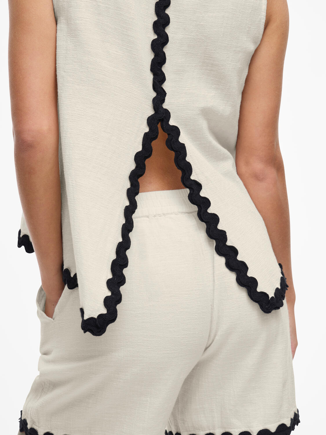 Vimanda Wavy top - Birch