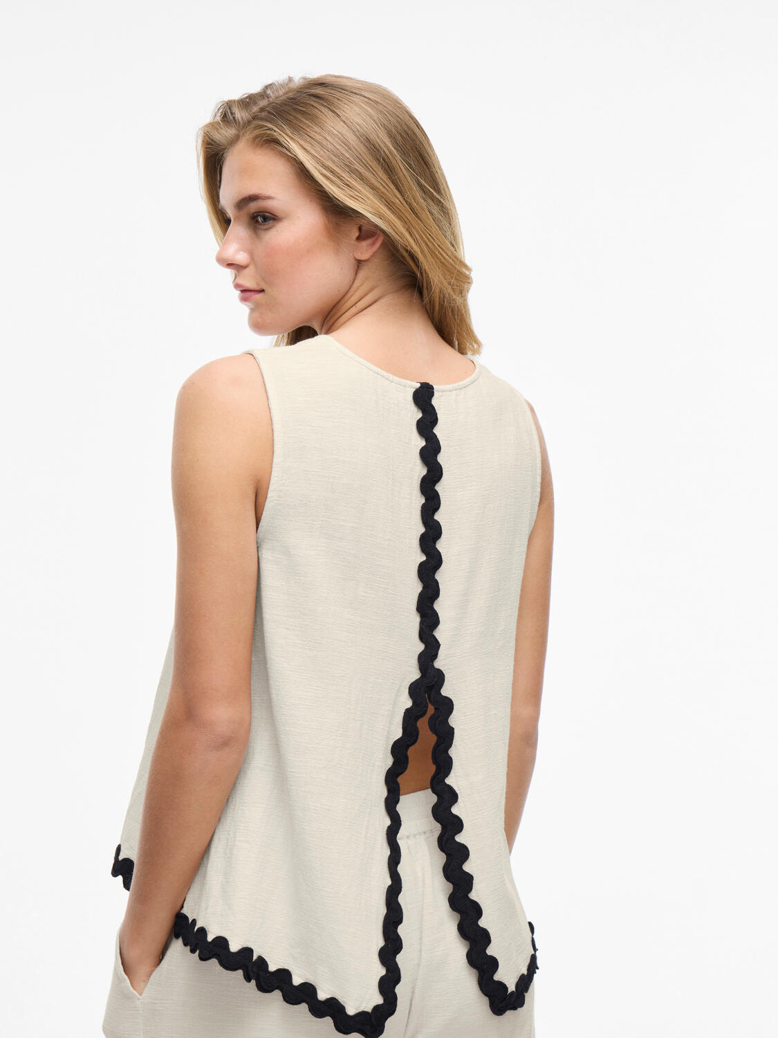 Vimanda Wavy top - Birch