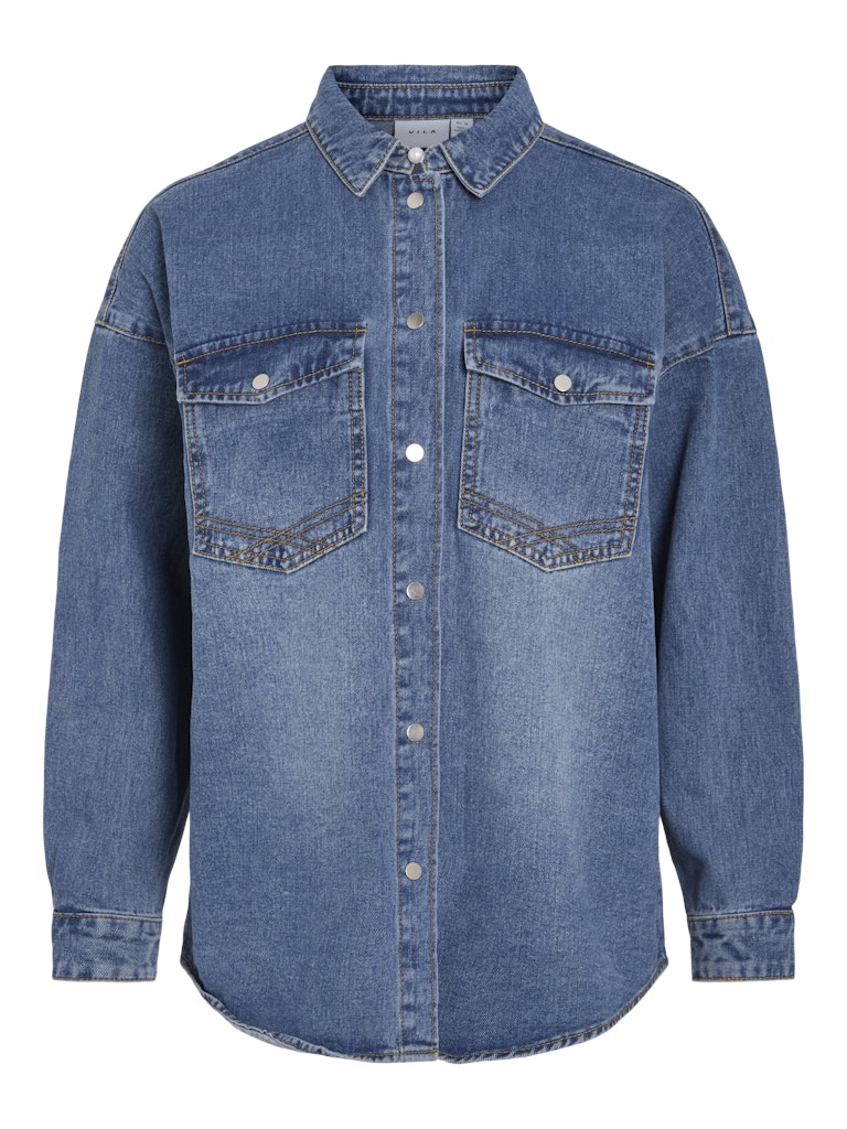 Vilarrie denimskjorte - Dark Denim