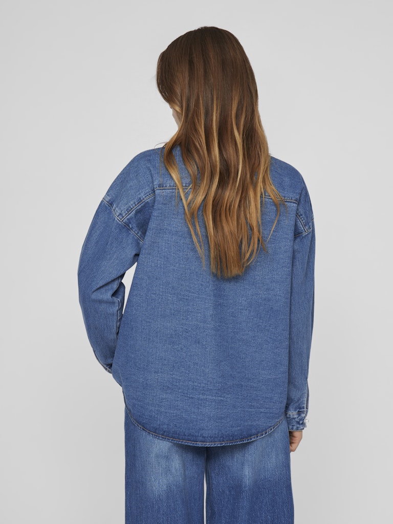 Vilarrie denimskjorte - Dark Denim
