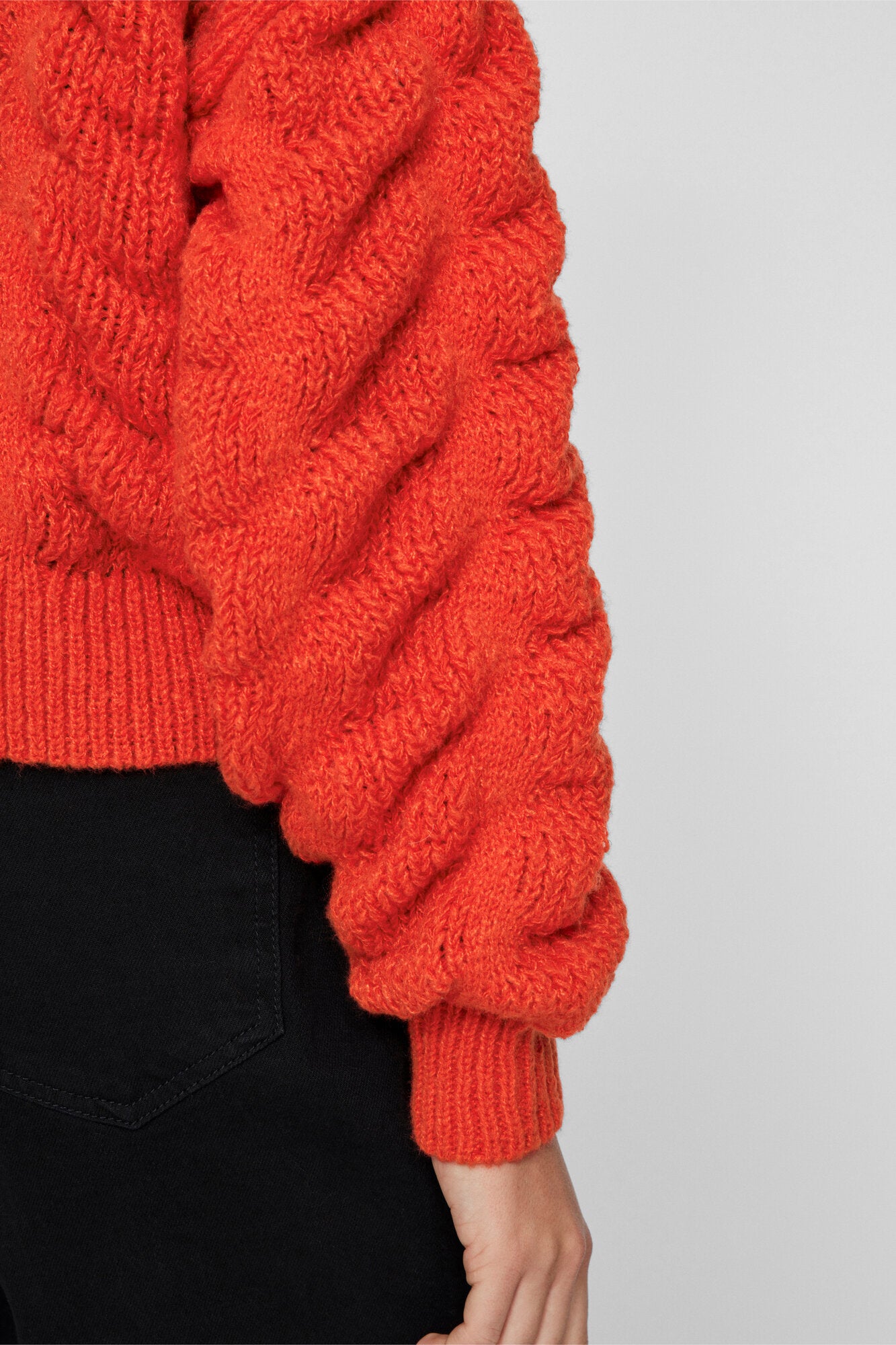 Vichana cardigan - Poppy Red