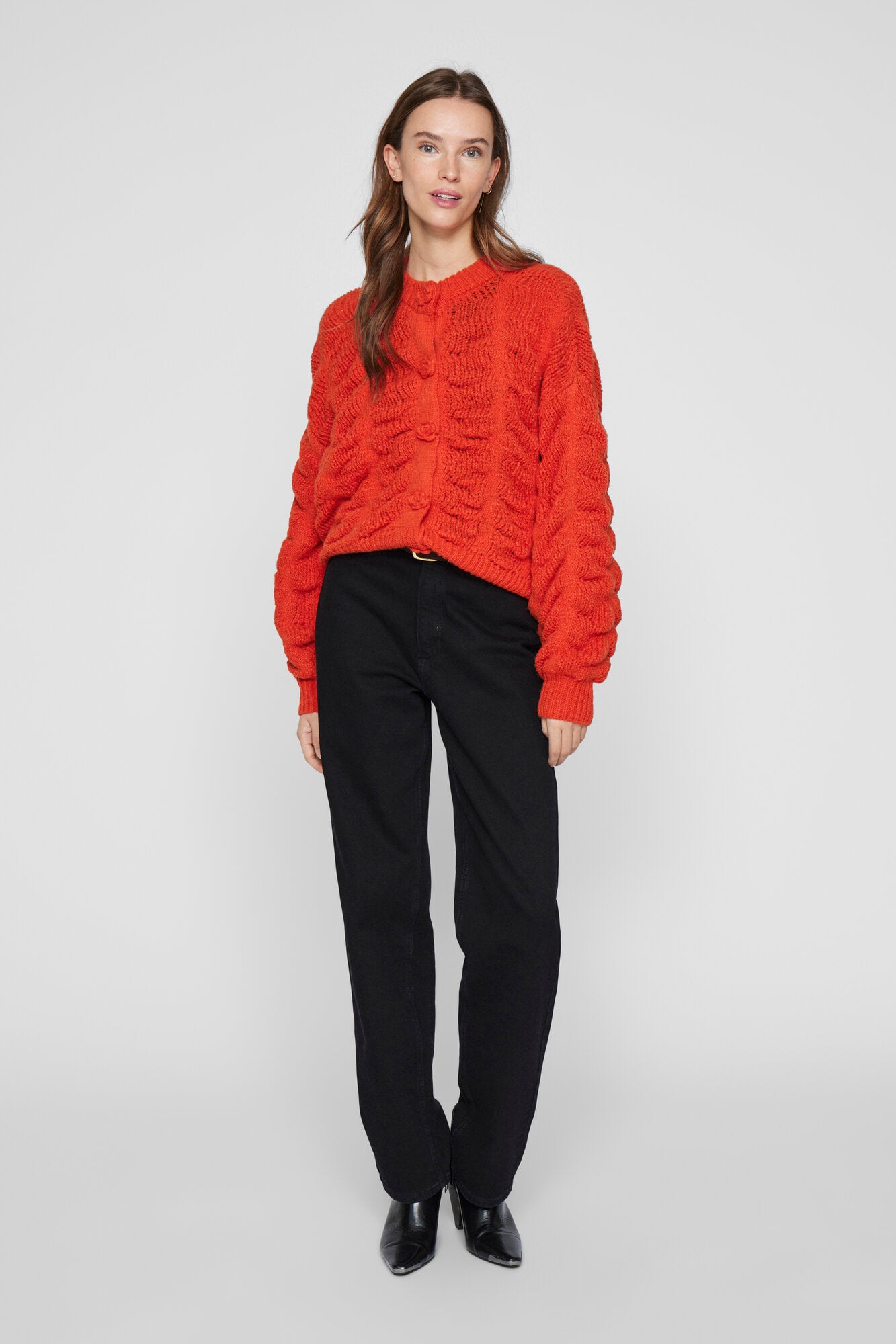 Vichana cardigan - Poppy Red