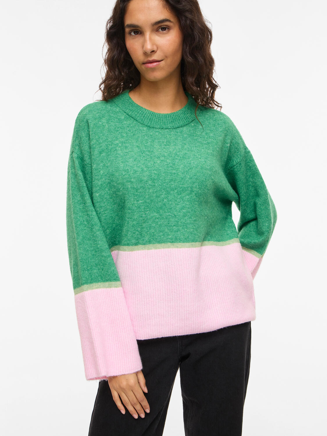 Vibonnie striktrøje - Kelly Green