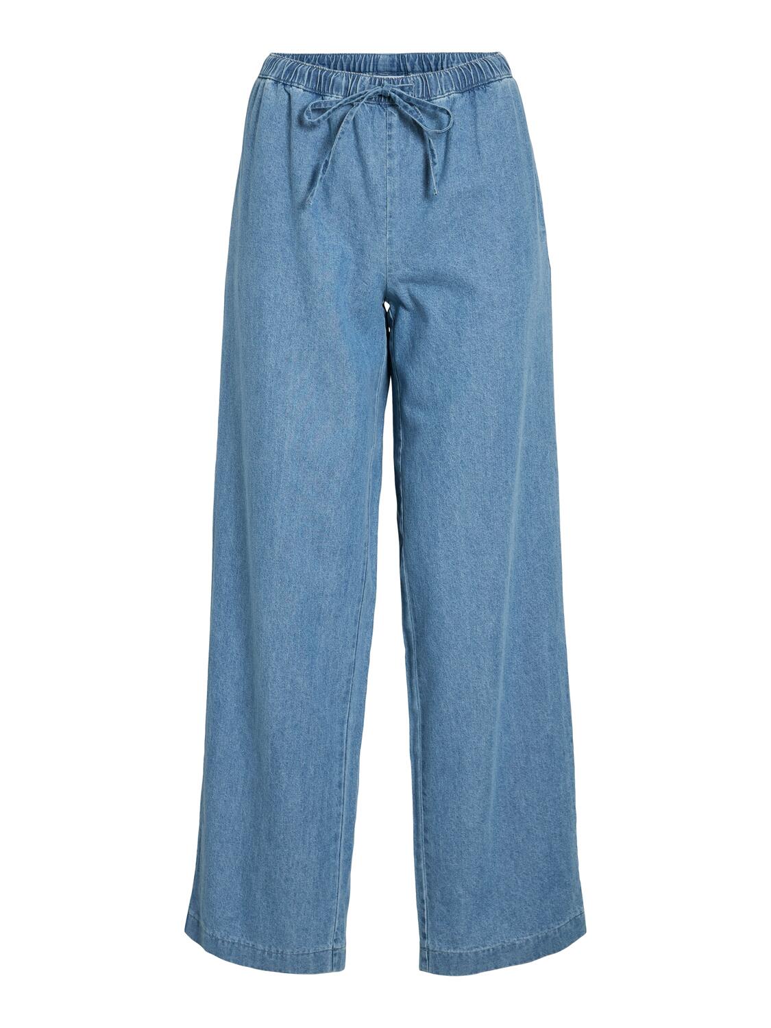 Viconga String bukser - Light Blue Denim