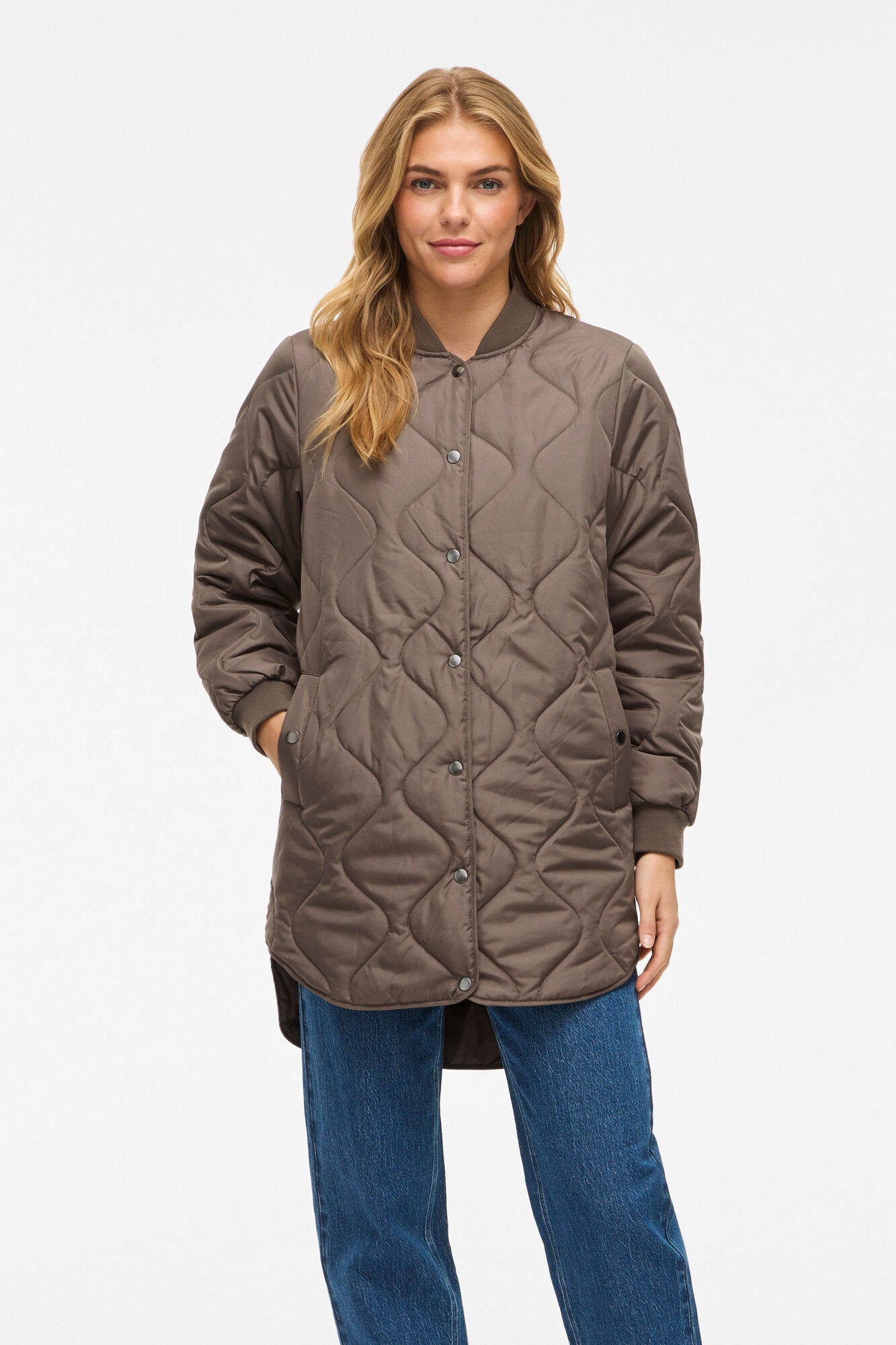 Vitate quiltet jakke - Falcon