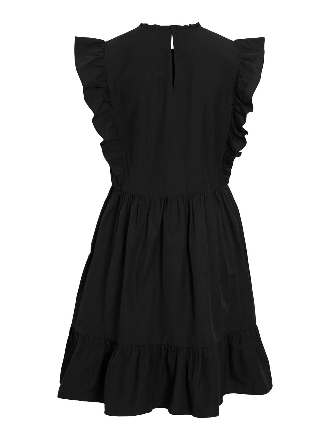 Virufella Frill kjole - Black Beauty