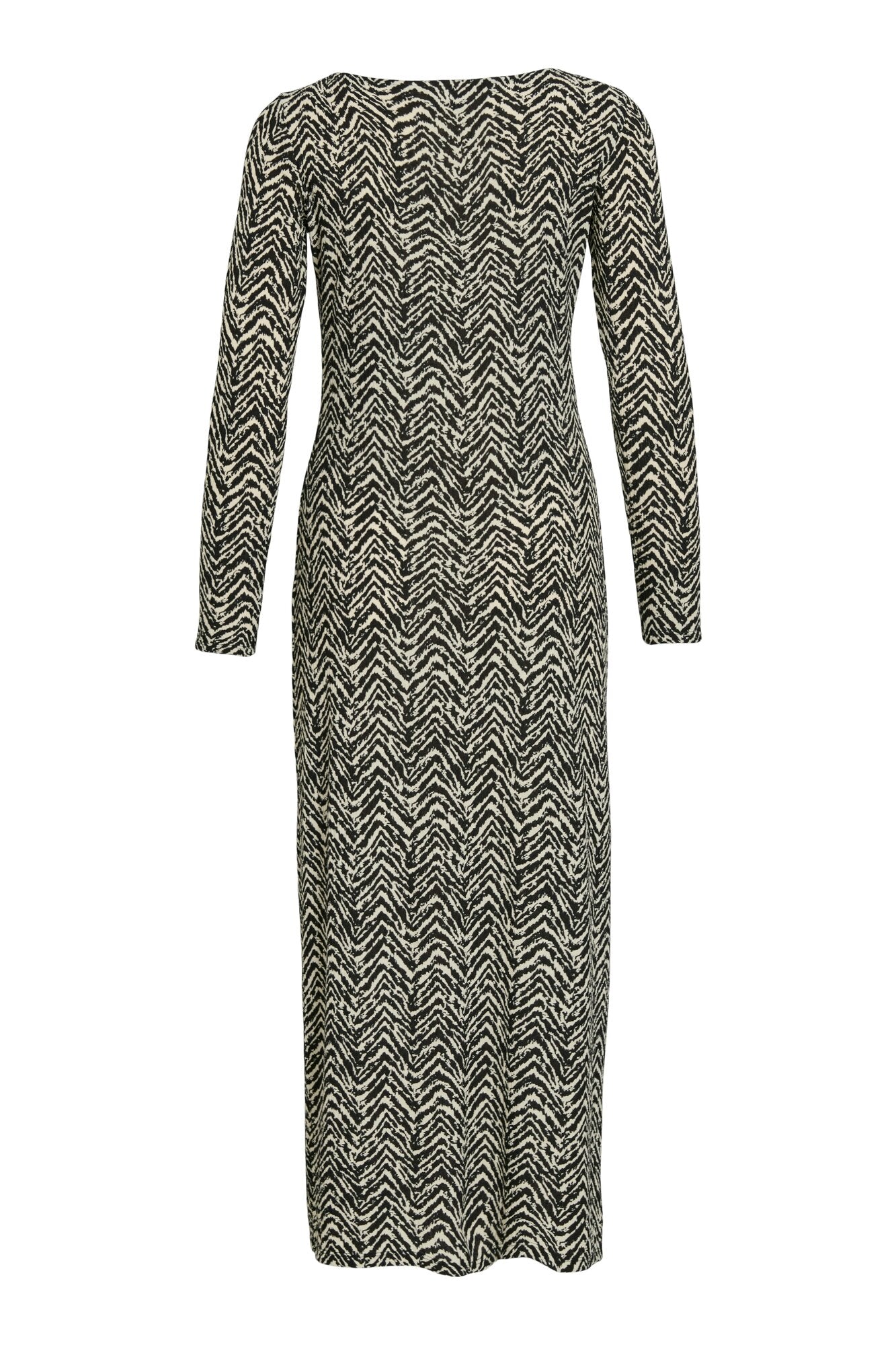 Vimadora Lua Boatneck midi kjole - Black Beauty
