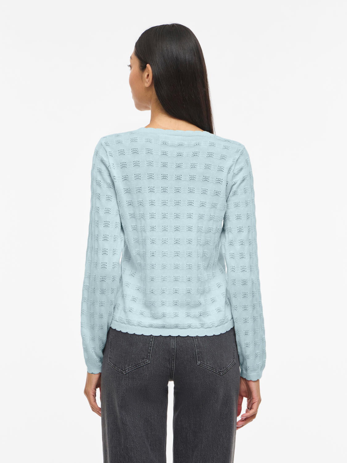 Viambelle Pointelle striktrøje - Nantucket Breeze