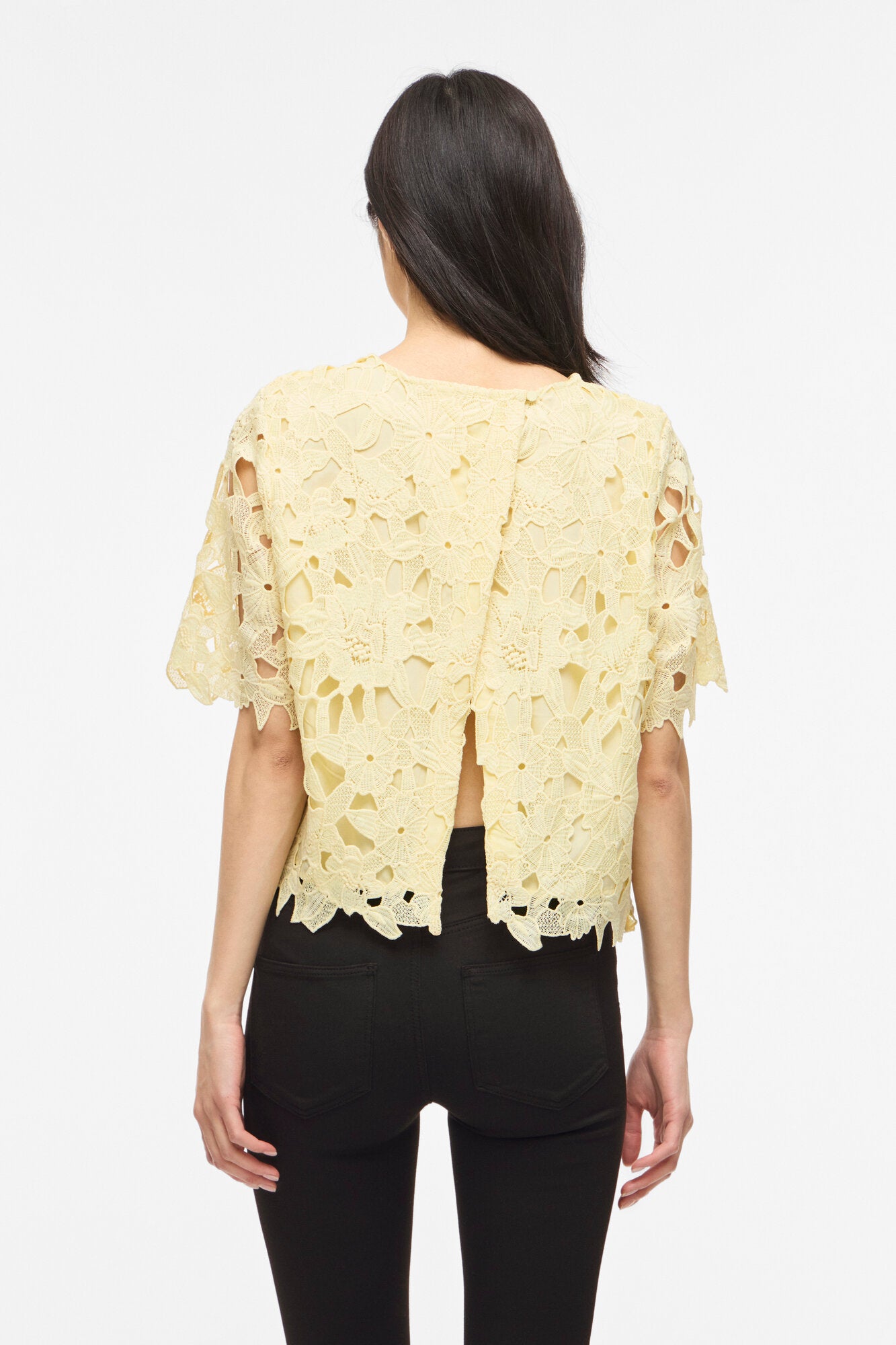 Visienna blondetop - Pastel Yellow