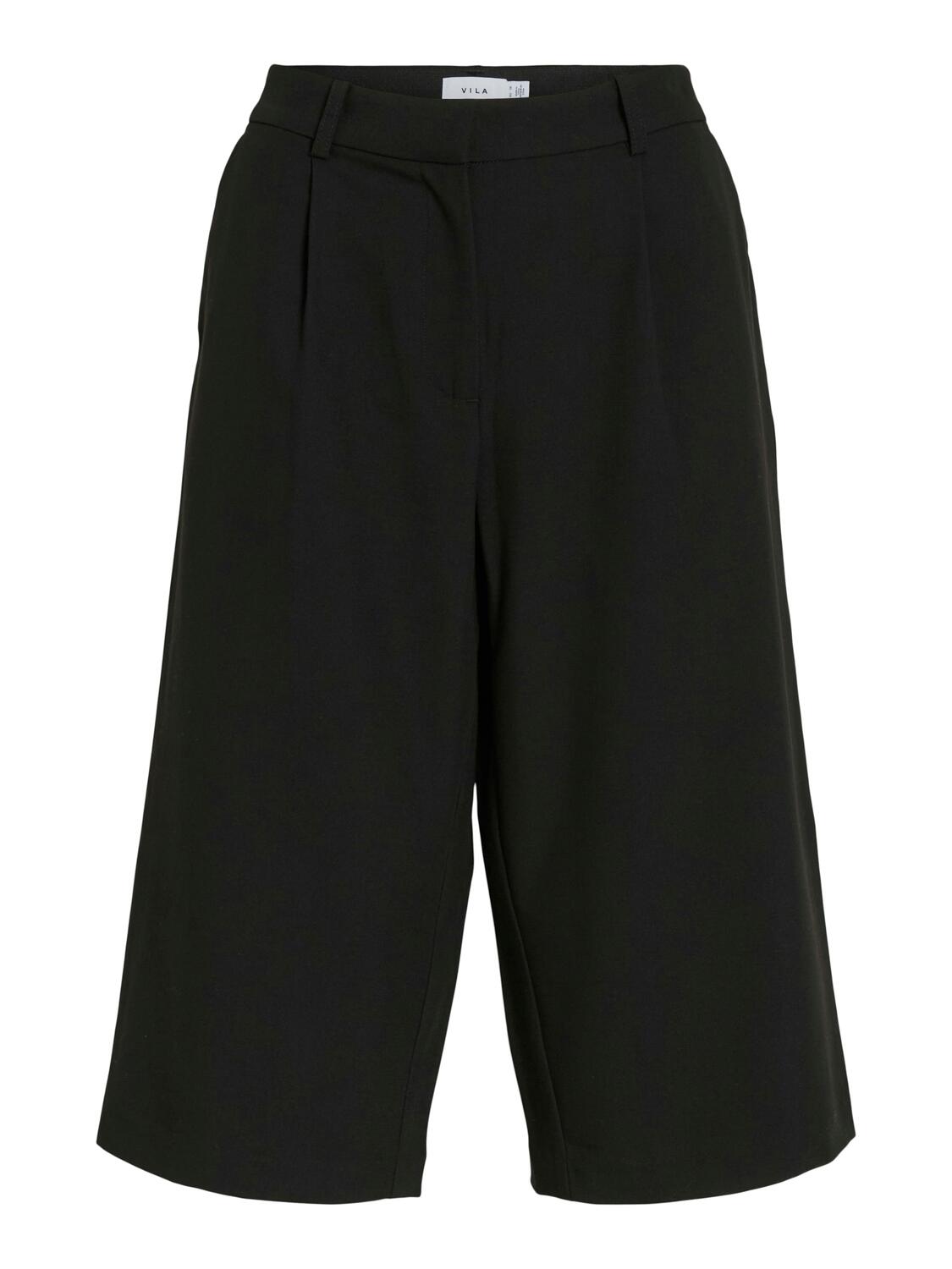 Viwinnie Siffe Long bermudashorts - Black Beauty
