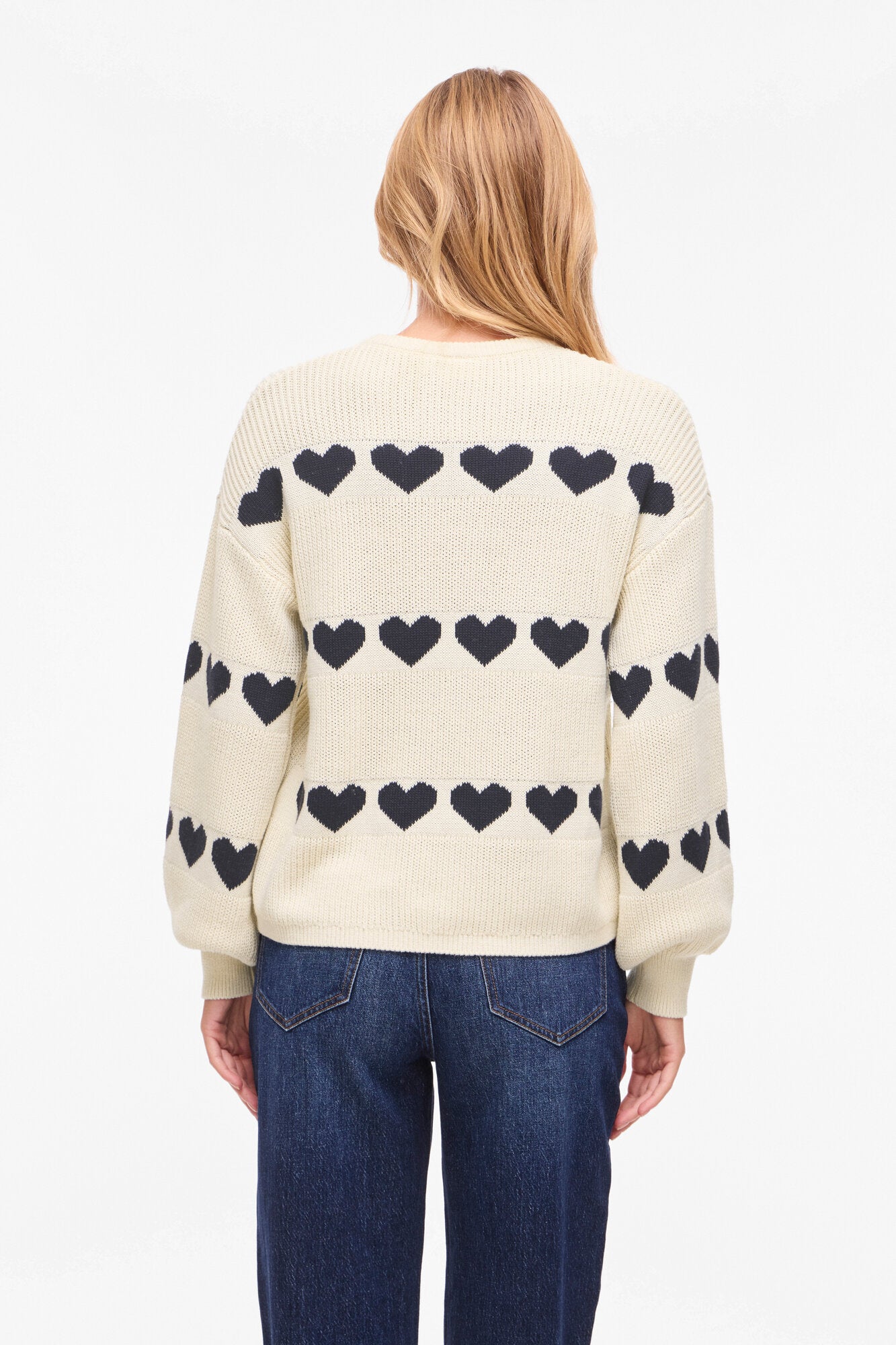 Vijamilla jacquard strik - Birch