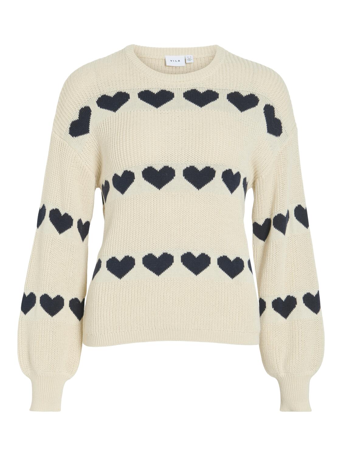 Vijamilla jacquard strik - Birch