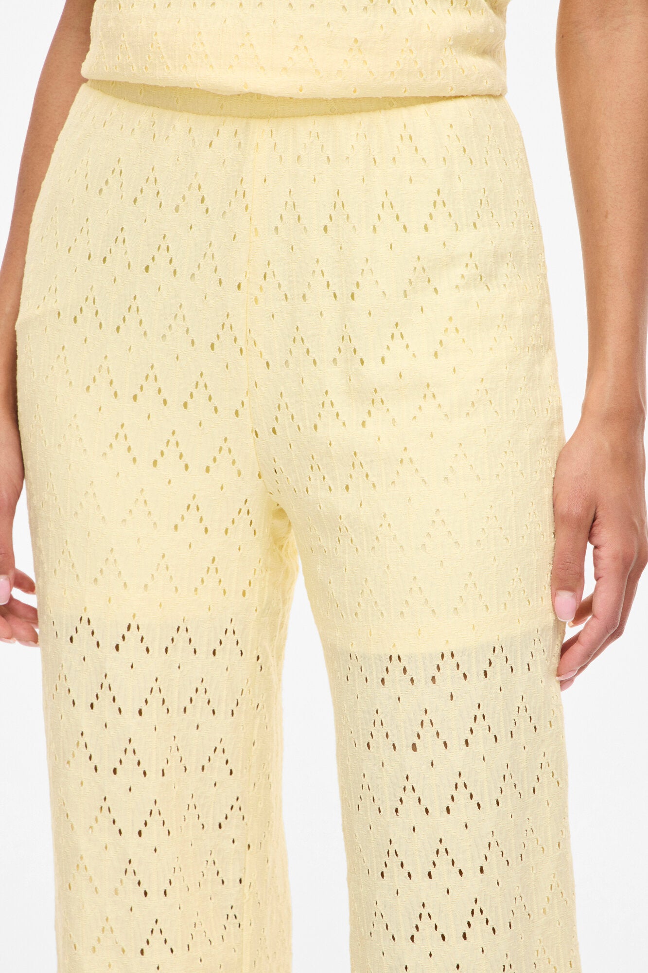 Viamalina bukser - Pastel Yellow