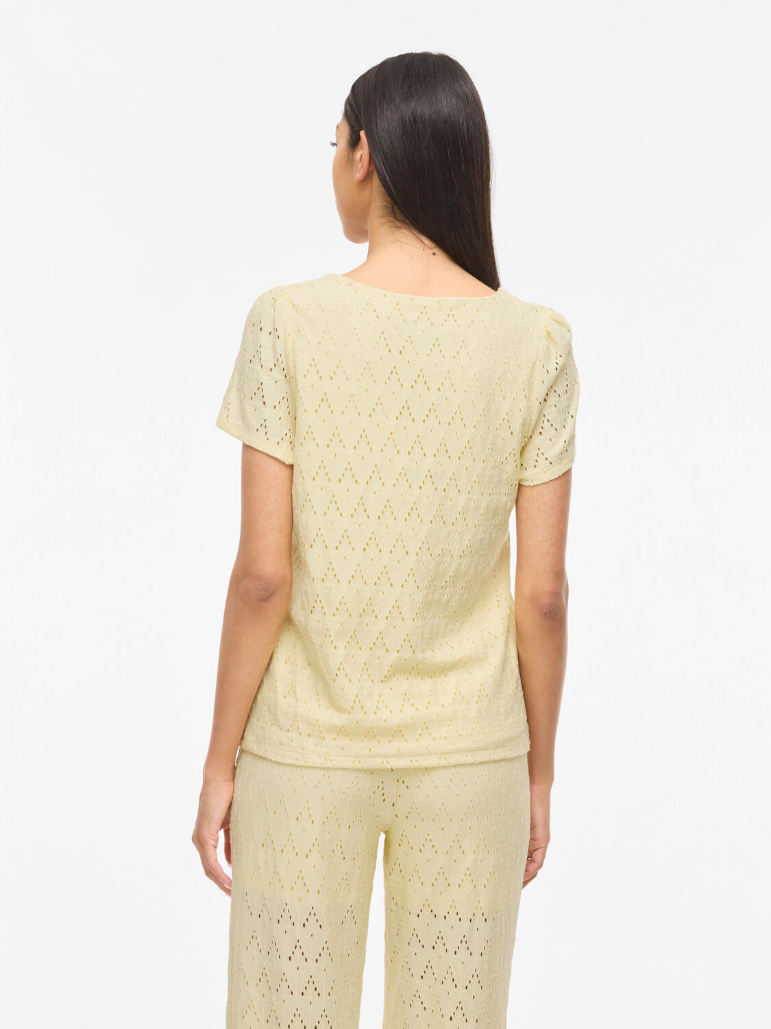 Viamalina top - Pastel Yellow