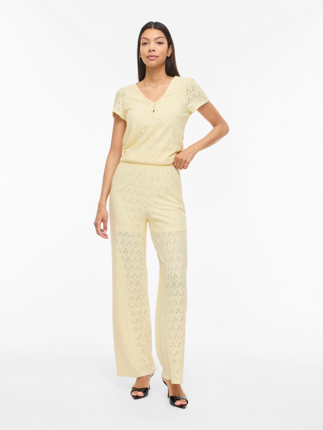 Viamalina top - Pastel Yellow