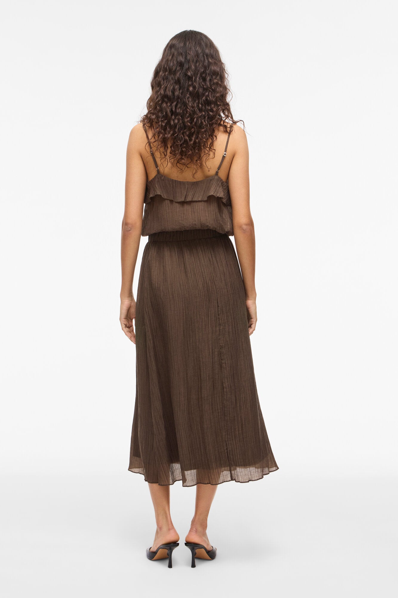 Vidanira midinederdel - Slate Black