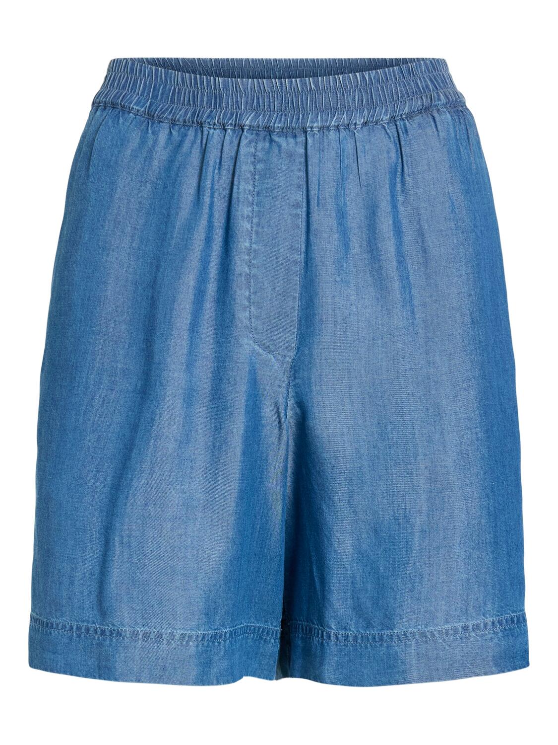 Vitevira denimshorts - Medium Blue Denim