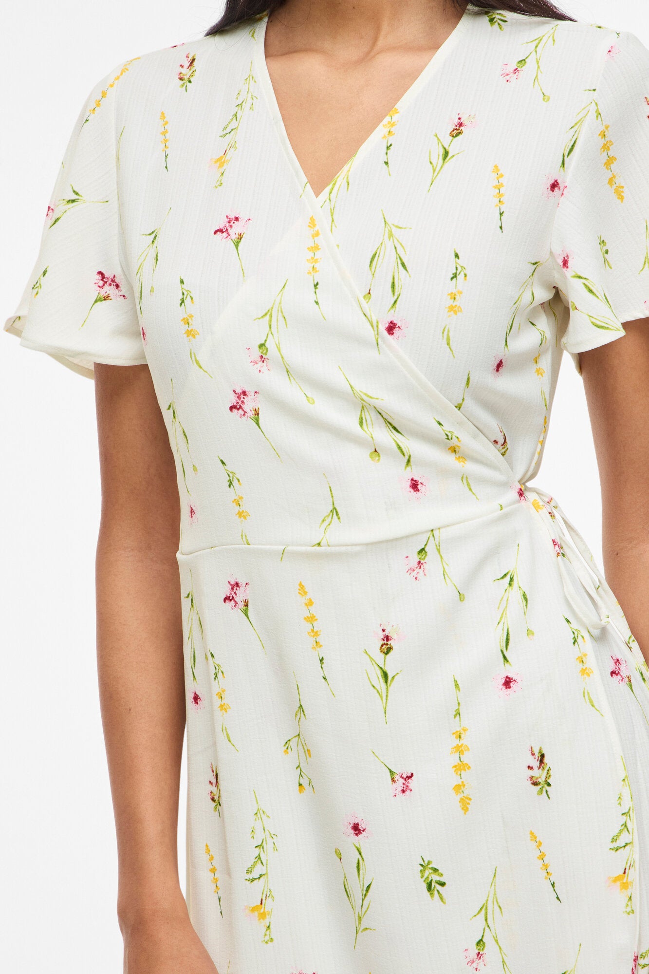 Vilovie Wrap midi kjole - Snow White