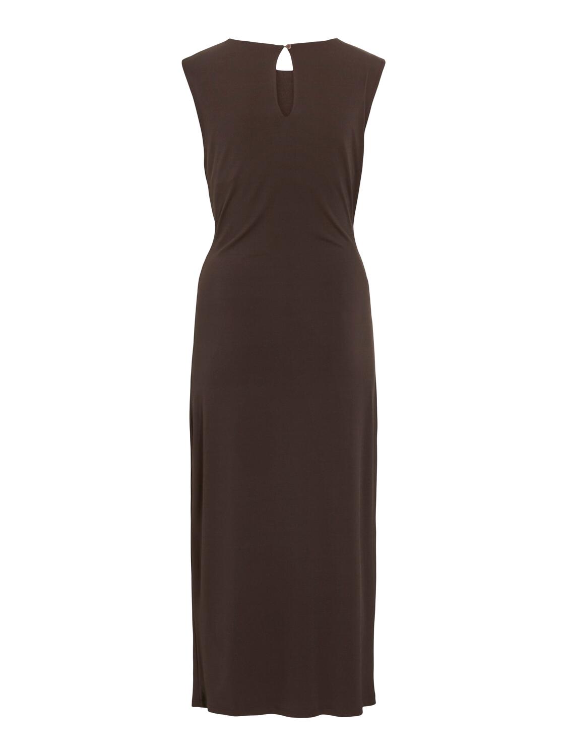 Vijustine midi kjole - Slate Black