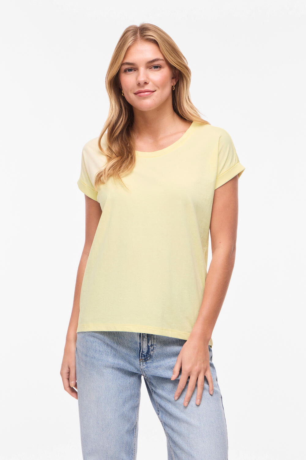 Vidreamers Pure t-shirt - Pastel Yellow