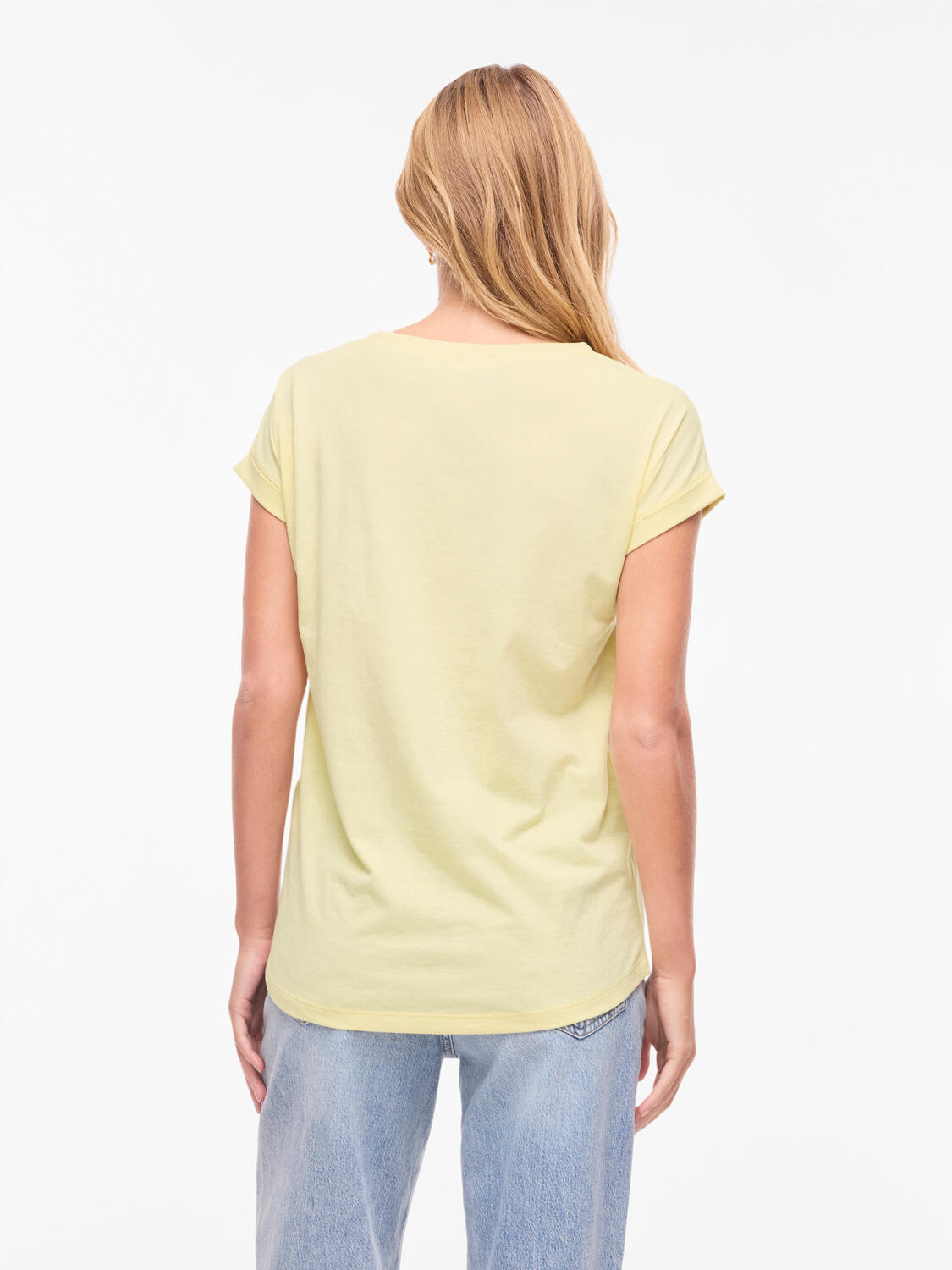 Vidreamers Pure t-shirt - Pastel Yellow