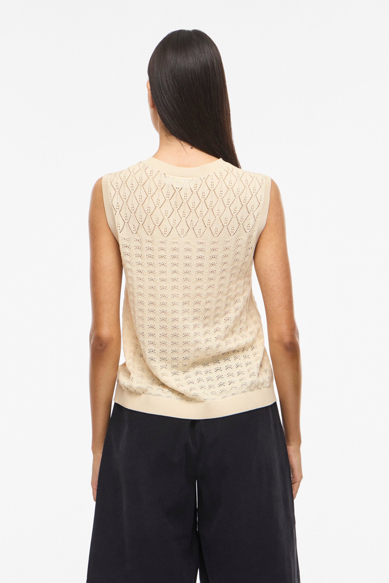 Vimylie strikket top - Birch