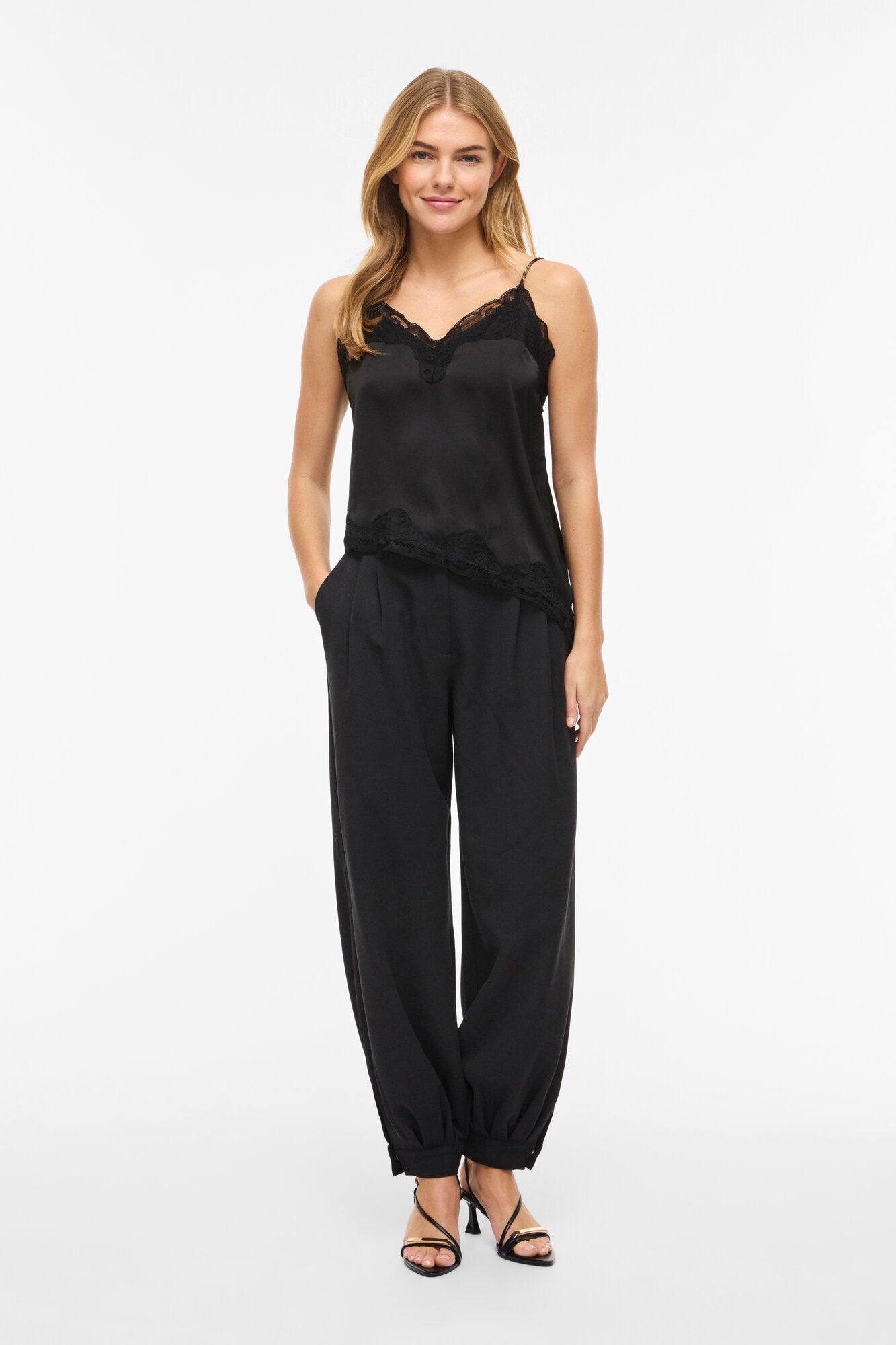Vilacey Strap top - sort