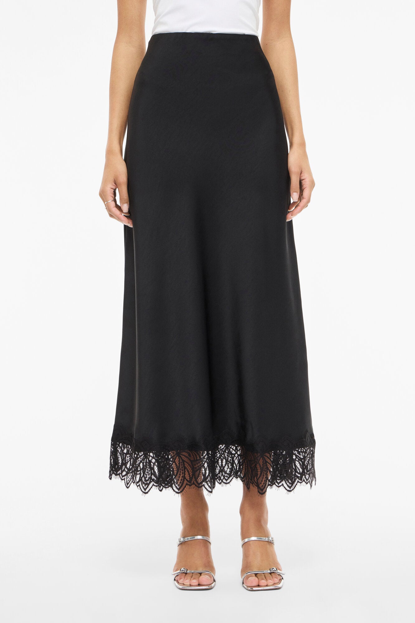 Vilea Ankle nederdel - sort