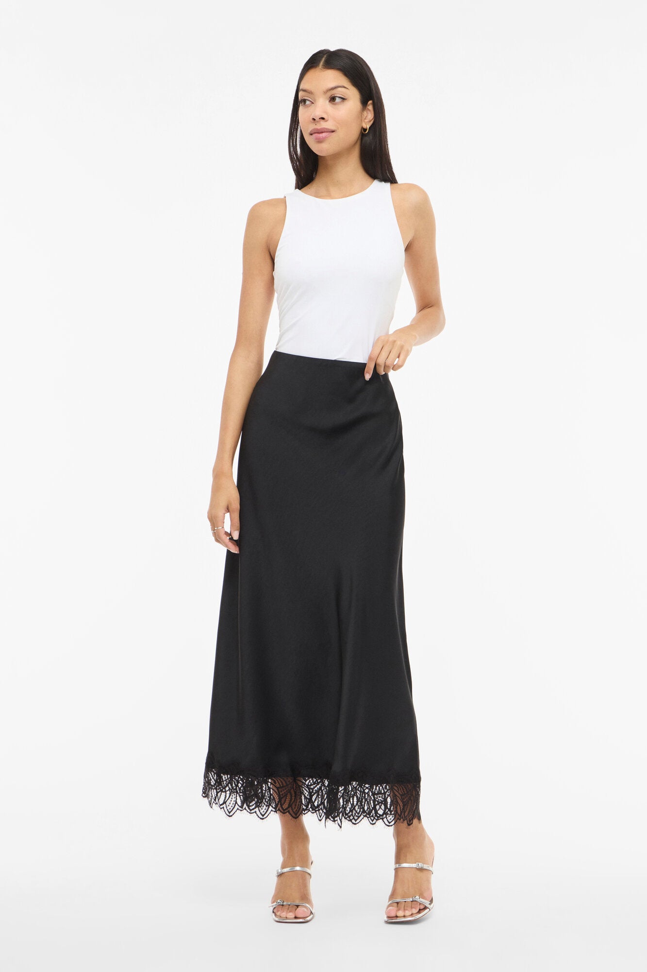 Vilea Ankle nederdel - sort