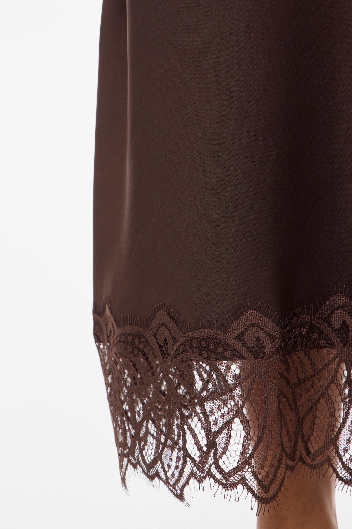Vilea Ankle nederdel - Coffee Bean