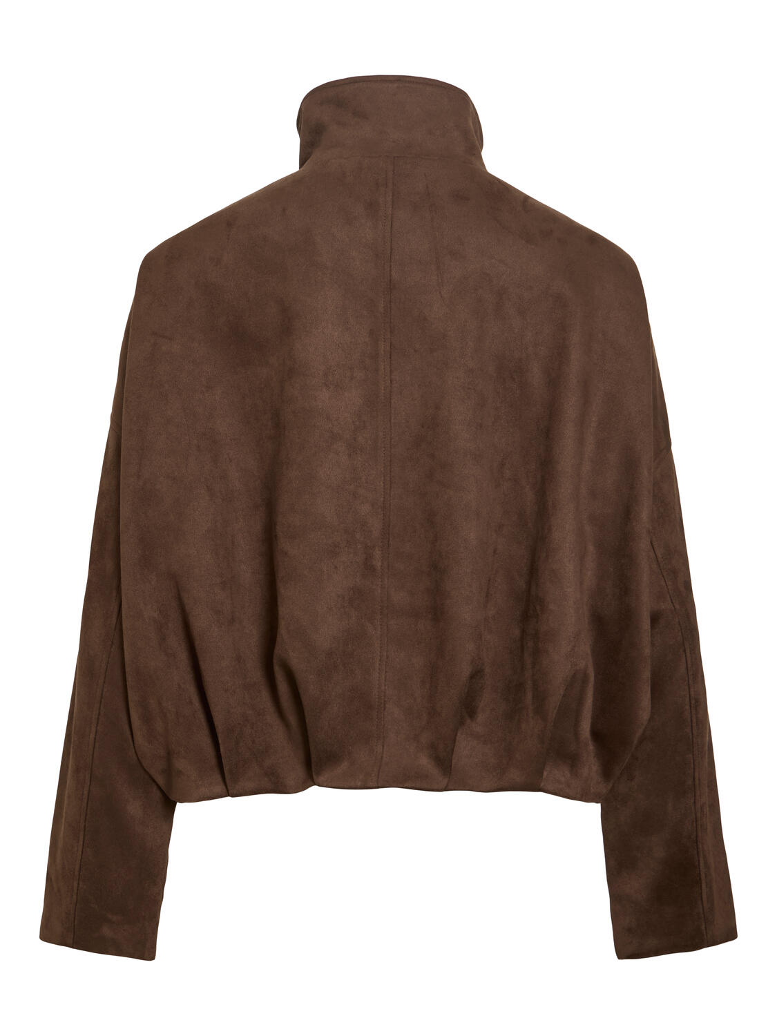 Viviral Funnel Neck jakke – Chocolate Brown