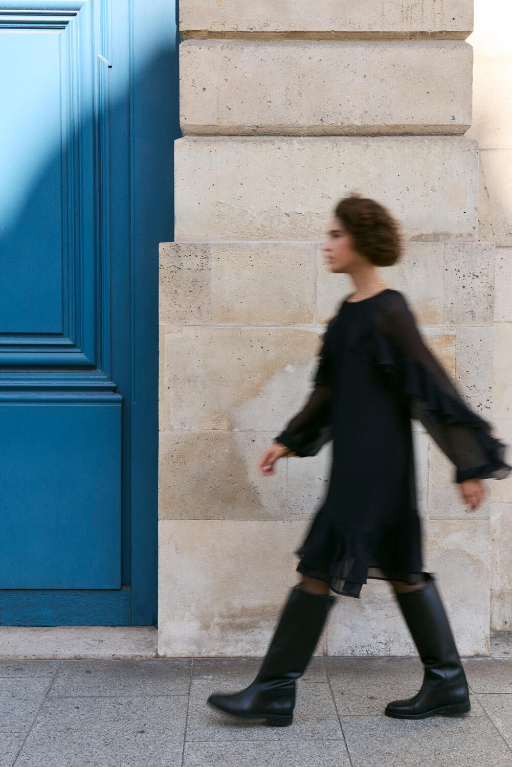 Vibinna flæse kjole - Black Beauty