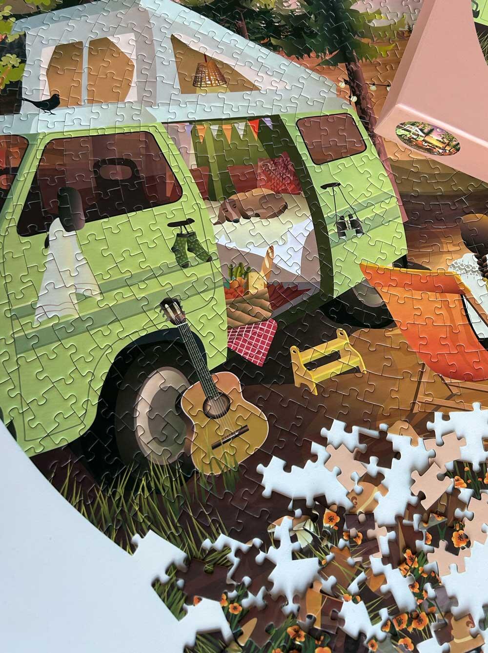 Van life puslespil - 1000 brikker