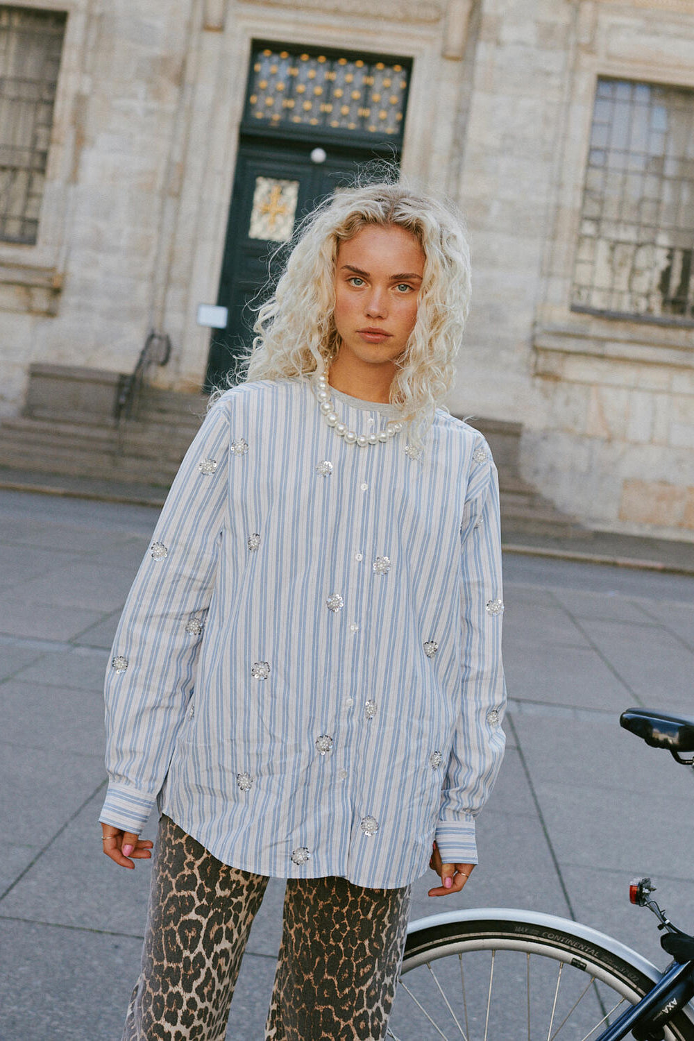 Vanilla skjorte - Dusty Stripes