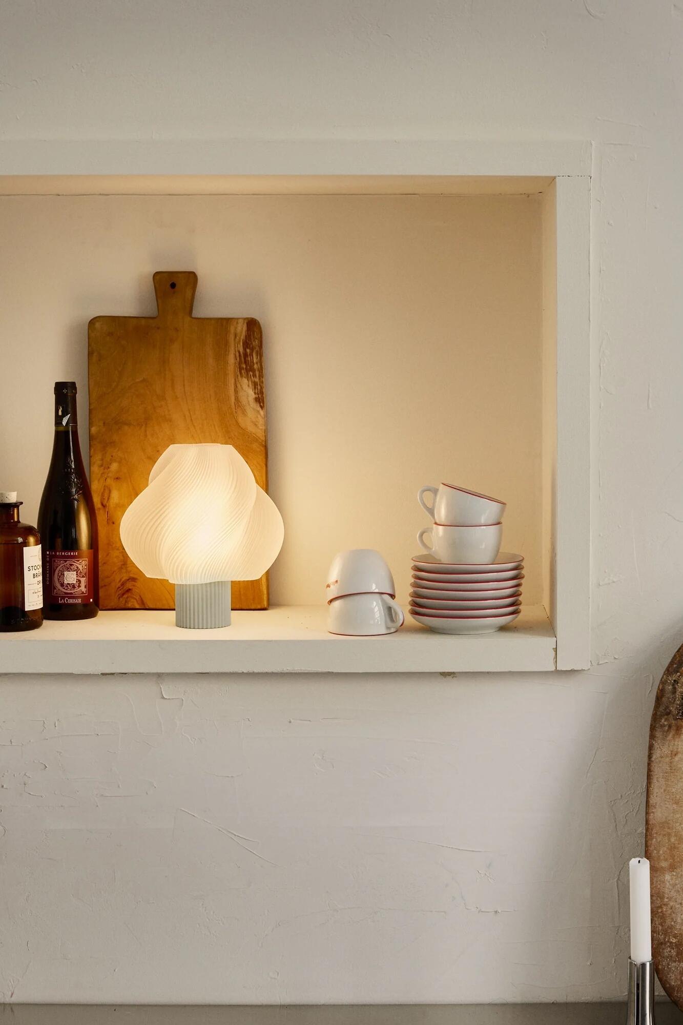 Soft Serve trådløs lampe, H23 cm - Vanilla Bean