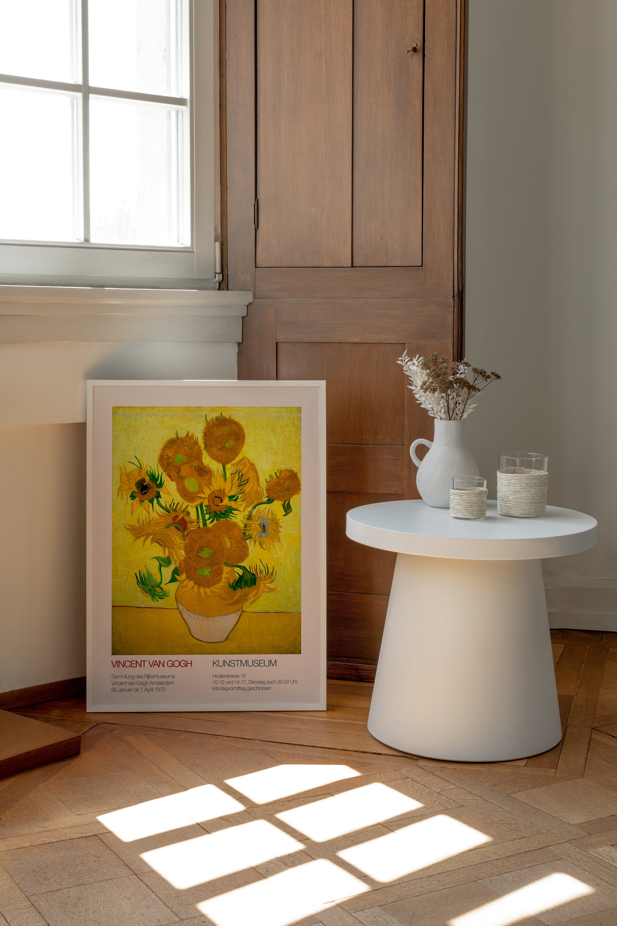 Vincent van Gogh x PSTR Studio plakat, Sunflowers - 30x40 cm.