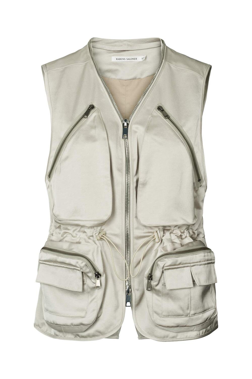 Palina vest - Oyster